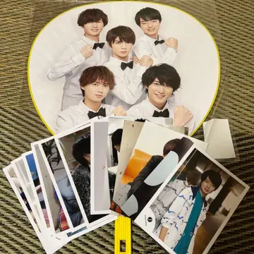 HiHi Jets 부채 사진 Jr. 축제 포토세트 익명 배송