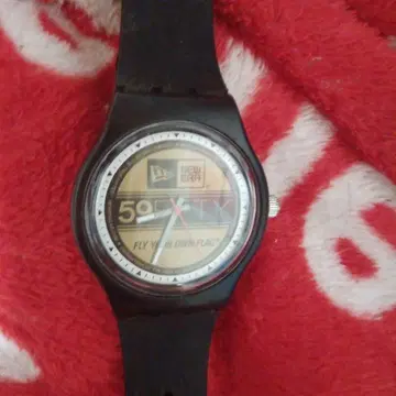 NEW ERA 시계 블랙