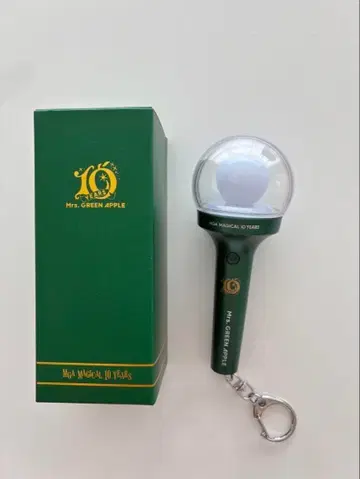 미세스 그린애플 미니어처 응원봉 키링