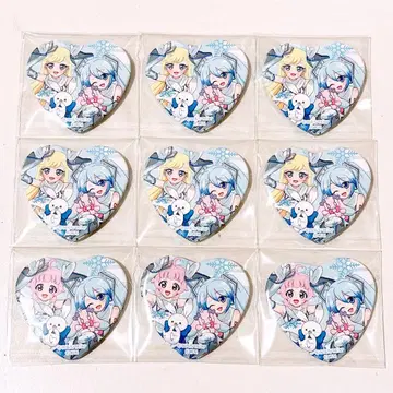 비밀의 아이프리 히마리 미츠키 하츠네 미쿠 유키 미쿠 캔뱃지