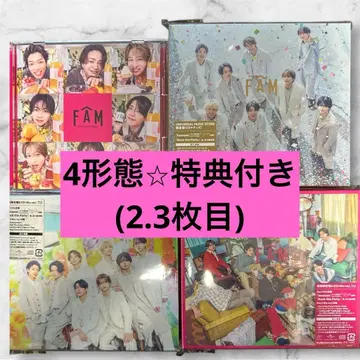 timelesz FAM 4 형태 CD+Blu-ray 특전 포함