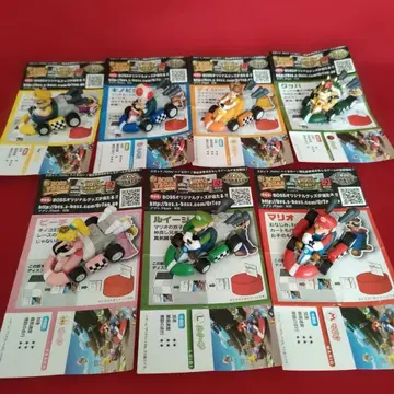 커피 증정 마리오 카트 풀백카 7종 세트