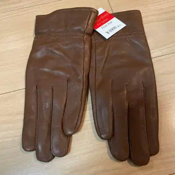 여성용 가죽 장갑 브라운 프리 사이즈