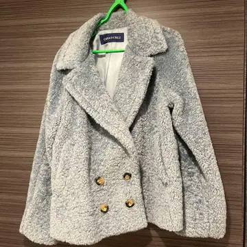 CARO O CRUZ 그레이 보아 자켓