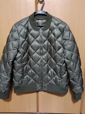 UNIQLO 올리브 그린 퀼팅 자켓 XL