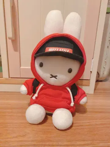 미피 스타일 한정판 스케이트보드 미피 봉제 인형