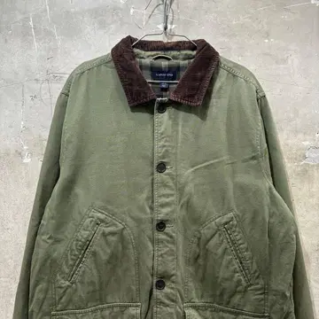 US 구제 의류 LANDS' END 랜즈 엔드 커버올 워크 자켓