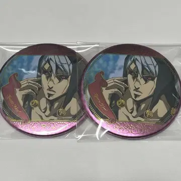 리조또 죠죠 캔뱃지 죠죠의 기묘한 모험 애니메이션 전시회 장면 사진