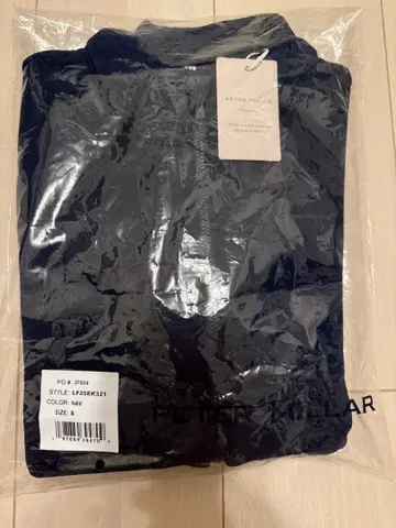 피터 밀러 네이비 루미-니트 긴팔 상의 S