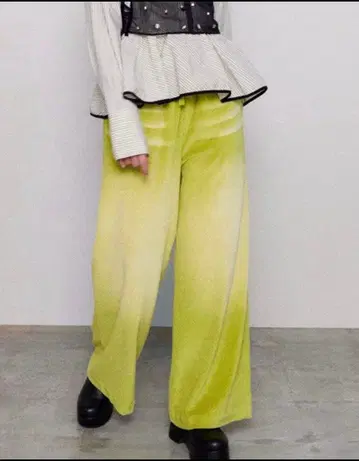 MAISON SPECIAL Blast Velor Easy Pants