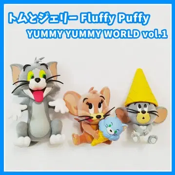 톰과 제리 Fluffy Puffy 피규어 아이스 타피 마스코트
