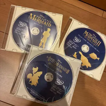 리틀 머메이드 DVD 3장 세트