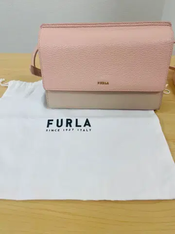가격 인하! FURLA 훌라 숄더백 핑크 새상품급 수납 가방 포함