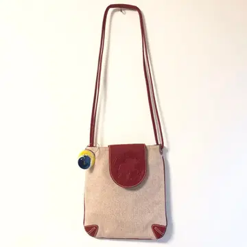 헌팅월드 숄더백 캠퍼스 x 가죽 참 포함