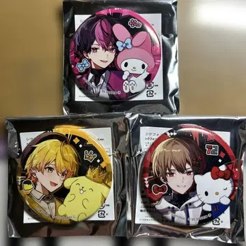 시쿠포니 산리오 콜라보 캔뱃지