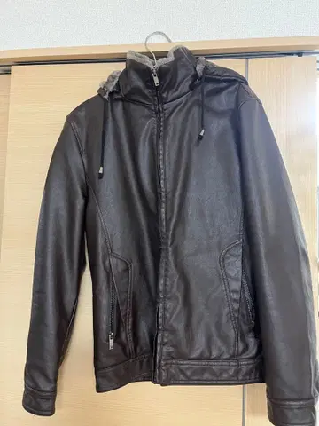 인조 가죽 자켓 남성용 L