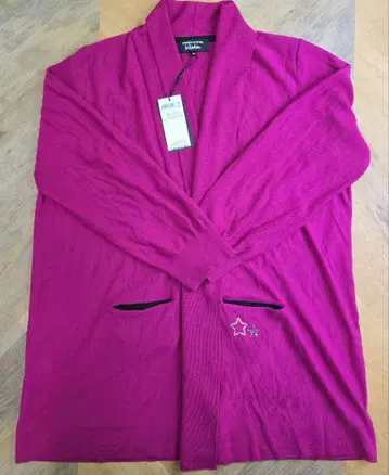 SONIA RYKIEL 핑크 가디건 46 새상품 빅 사이즈 y12