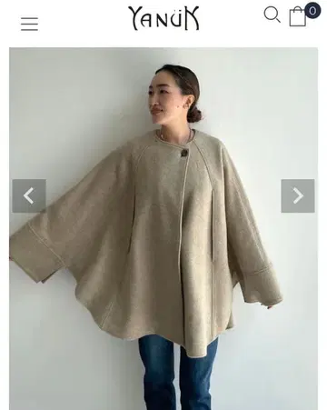 야누크 케이프 코트