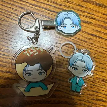 타카마츠 아로하 아크릴 키링 헤어 클립