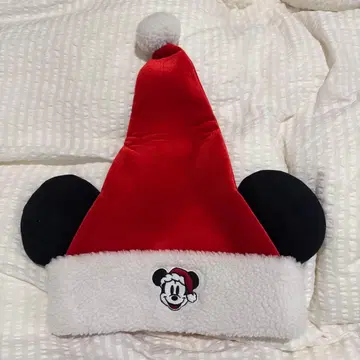 [ 새상품급 ] 2023 디즈니 미키 크리스마스 귀달린 모자