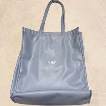 FURFUR 바닥 달린 토트백 스카이블루 색스