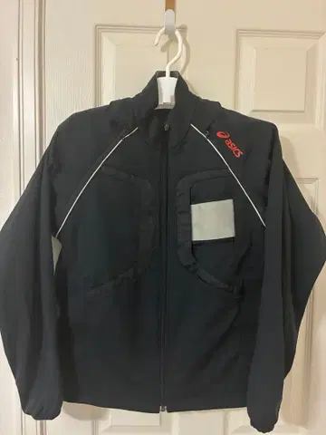 asics 집업 자켓 블랙