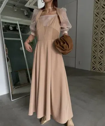 [ Ameri VINTAGE ] CLIONE SLEEVE DRESS