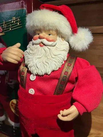 징글 벨 록 산타 오르골 인형 [정크]