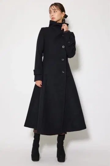 rienda25 오버넥 신데렐라 라인 코트