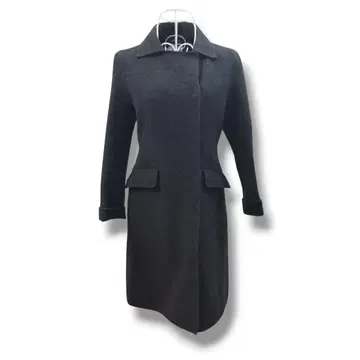 [ kumikyoku 쿠미쿄쿠 ] 양모&캐시미어 혼방 롱 코트 사이즈 2