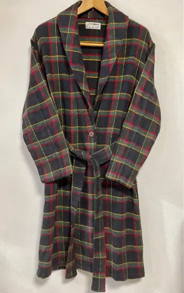 할리우드 런치 마켓 플란넬 소재 가운 코트 프리 사이즈