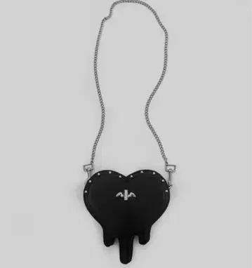 DimMoire 디머르 하트형 미니백 Black 아크로 도쿄