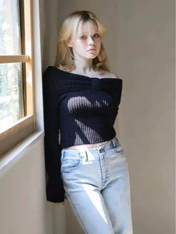 ANDMARY Amanda 오프숄더 탑