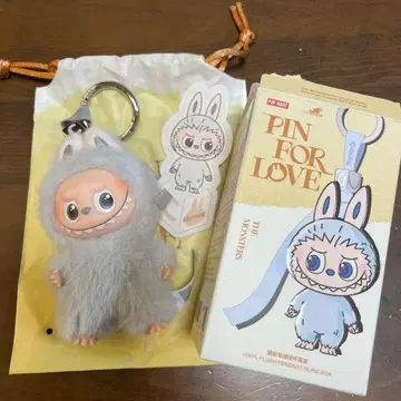 POP MART 러브브 PIN FOR LOVE 몬스터즈 키링 C