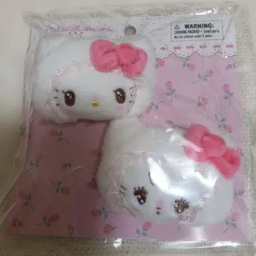 헬로키티 mikko illustrations 헤어 클립 세트 새상품