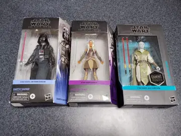 스타 워즈 블랙 시리즈 피규어 다스 베이더 아소카 타노