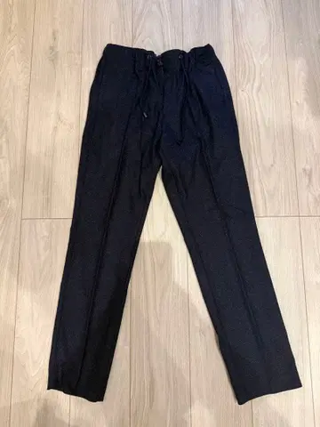 TOMMY HILFIGER 슬랙스 W30 다크 블루 울 혼방