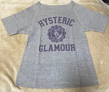 Hysteric Glamour 반팔 티셔츠 그레이