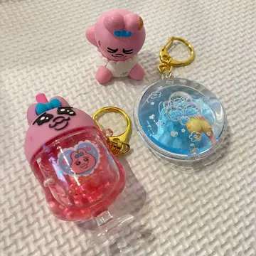 빤쮸토끼 캐릭터 키링 세트