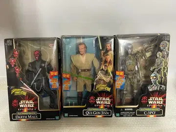 미사용 스타 워즈 피규어 3체 세트