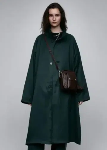 ENDER PRODUCTS 스텐카라 코트 그린 L 사이즈