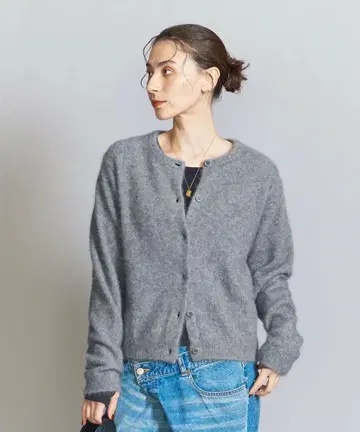 BEAUTY&YOUTH 폭스 캐시미어 블렌드 가디건