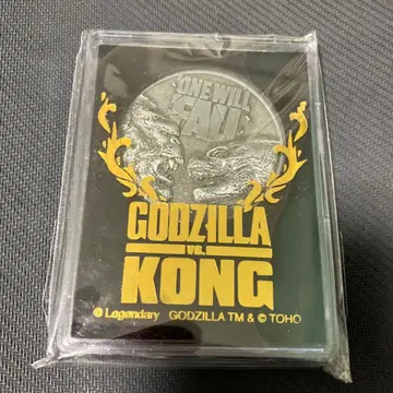 미개봉 고질라 vs 콩 기념 메달 GODZILLA vs KONG