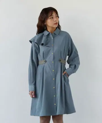 179WG 긴팔 원피스 블루