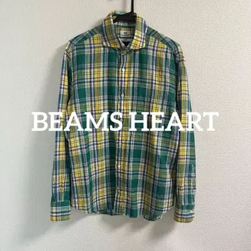 [ 미사용품 ] BEAMSHEART 테시투라 몬티 린넨 새상품급 셔츠