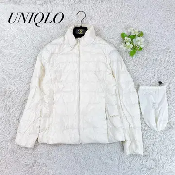 UNIQLO 여성용 울트라 라이트 다운 자켓 인기 화이트 계열 M 사이즈