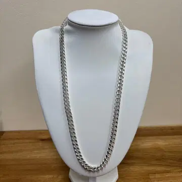 체인 스타일 롱 목걸이 18gkp