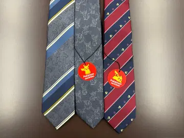 포켓몬 넥타이 3개 세트 박스 포함