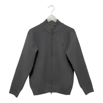 타미힐피거 골프웨어 와플 니트 자켓 M 그레이