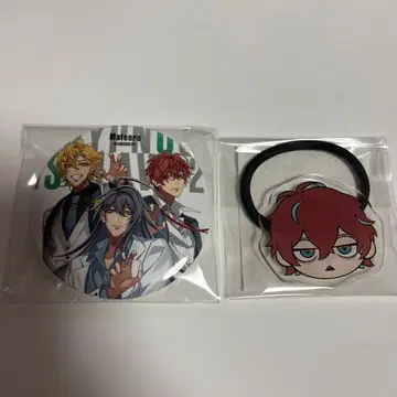 히프노시스 마이크 칸논자카 돗포 린넨 마텐로 머리끈 캔뱃지